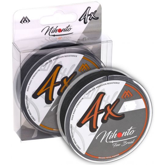 PLECIONKA MIKADO NIHONTO FINE 0.10mm 15m CZARNA