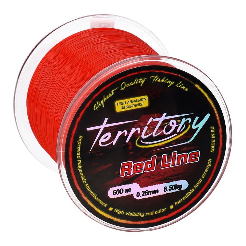 ŻYŁKA MIKADO TERRITORY RED LINE 600m 0,30mm ŻYŁKA MIKADO TERRITORY RED LINE 600m 0,30mm