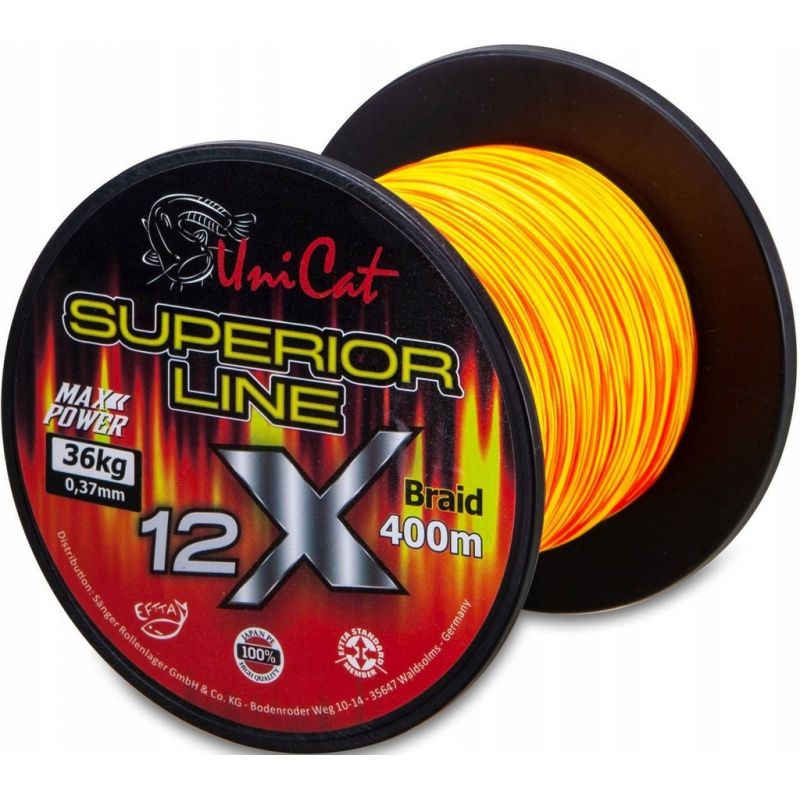 PLECIONKA UNI CAT SUPERIOR X12 0,50mm 400m SUMOWA PLECIONKA UNI CAT SUPERIOR X12 0,50mm 400m SUMOWA