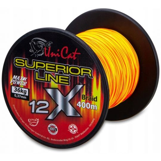 PLECIONKA UNI CAT SUPERIOR X12 0,60mm 400m SUMOWA PLECIONKA UNI CAT SUPERIOR X12 0,60mm 400m SUMOWA