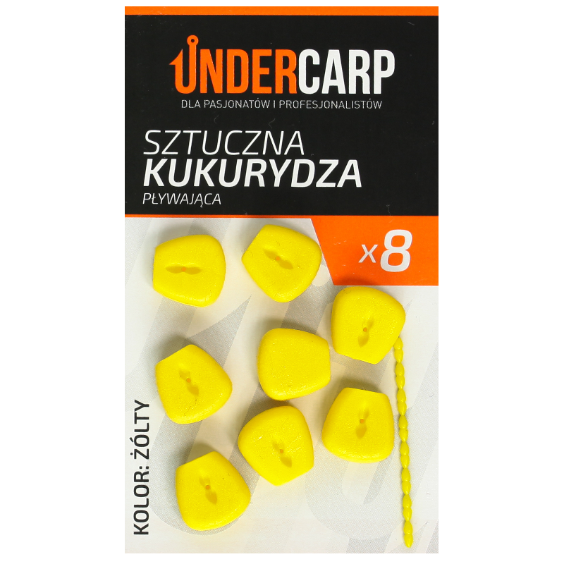 Sztuczna kukurydza pływająca – żółta