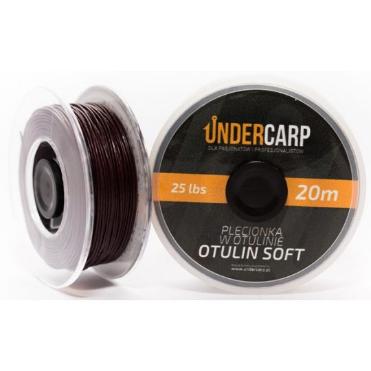 PLECIONKA UNDERCARP W OTULINIE 20m 25lbs BRĄZOWA PLECIONKA UNDERCARP W OTULINIE 20m 25lbs BRĄZOWA