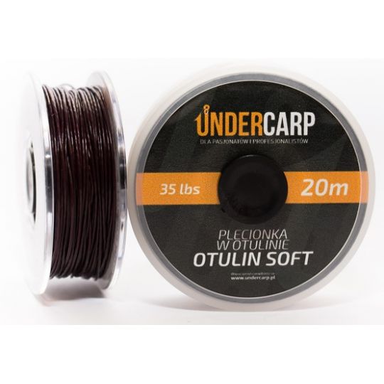 PLECIONKA UNDERCARP W OTULINIE 20m 35lbs BRĄZOWA PLECIONKA UNDERCARP W OTULINIE 20m 35lbs BRĄZOWA