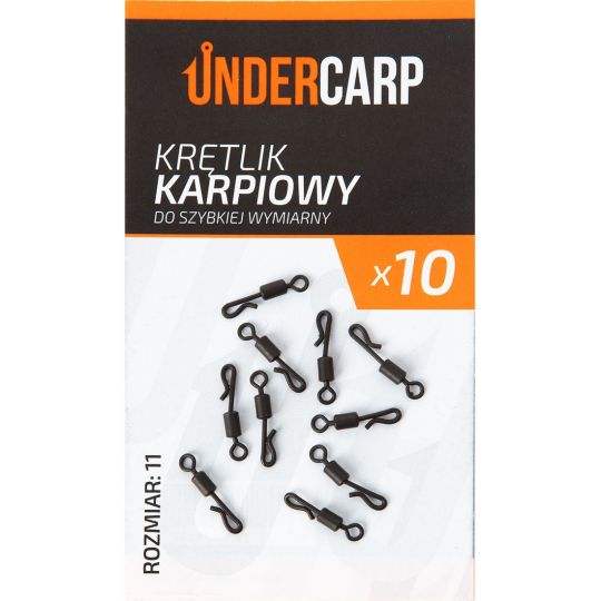 KRĘTLIKI UNDERCARP DO SZYBKIEJ WYMIANY 11 KARPIOWE KRĘTLIKI UNDERCARP DO SZYBKIEJ WYMIANY 11 KARPIOWE