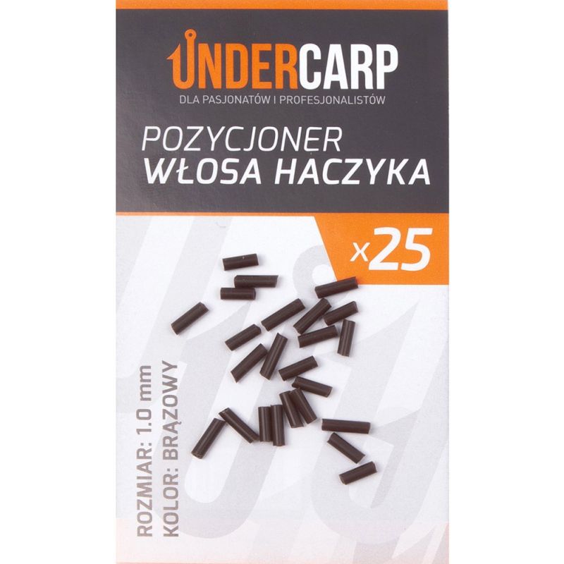 POZYCJONER UNDERCARP WŁOSA HACZYKA BRĄZOWY 1.0mm POZYCJONER UNDERCARP WŁOSA HACZYKA BRĄZOWY 1.0mm