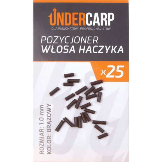 POZYCJONER UNDERCARP WŁOSA HACZYKA BRĄZOWY 1.0mm POZYCJONER UNDERCARP WŁOSA HACZYKA BRĄZOWY 1.0mm
