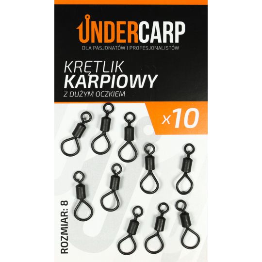 KRĘTLIKI UNDERCARP Z DUŻYM OCZKIEM 8 KARPIOWE KRĘTLIKI UNDERCARP Z DUŻYM OCZKIEM 8 KARPIOWE