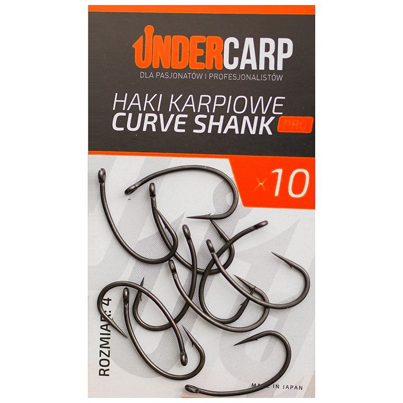 Haki Karpiowe Curve Shank 2 PRO Haki Karpiowe Curve Shank 2 PRO