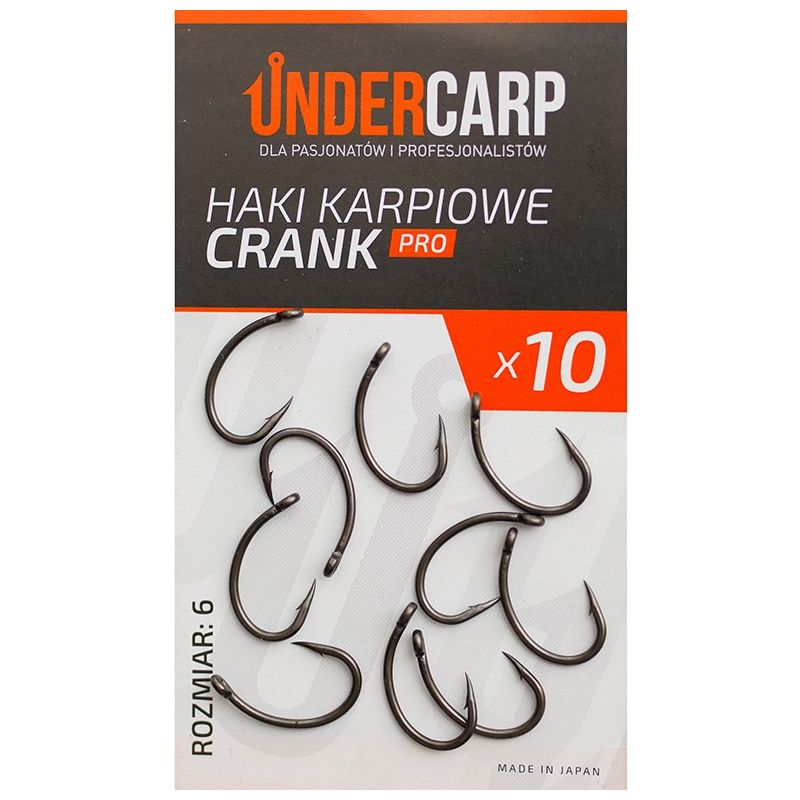 HAKI UNDERCARP CRANK 6 PRO KARPIOWE HAKI UNDERCARP CRANK 6 PRO KARPIOWE