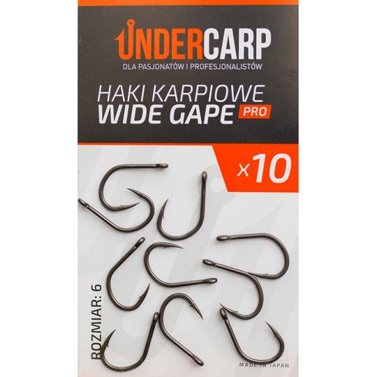 Haki Karpiowe Wide Gape 6 PRO Haki Karpiowe Wide Gape 6 PRO