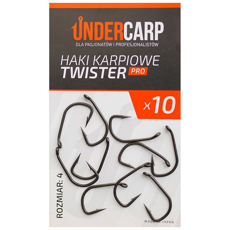 HAKI UNDERCARP TWISTER 4 PRO KARPIOWE HAKI UNDERCARP TWISTER 4 PRO KARPIOWE