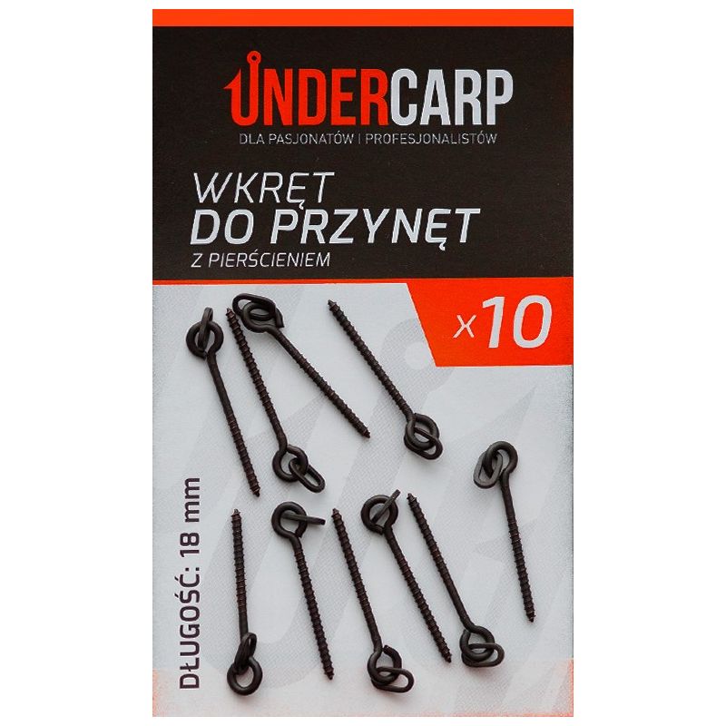 Wkręt do przynęt z pierścieniem 18 mm Wkręt do przynęt z pierścieniem 18 mm