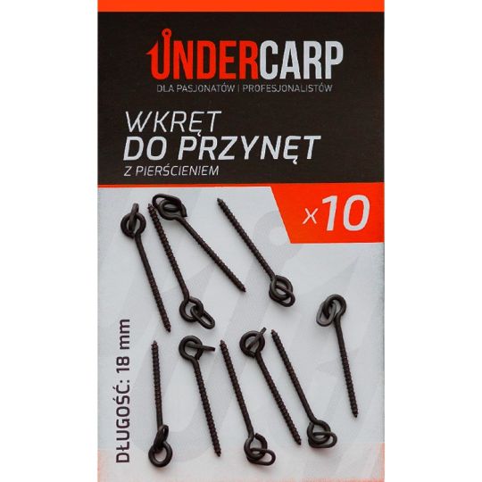 Wkręt do przynęt z pierścieniem 18 mm Wkręt do przynęt z pierścieniem 18 mm