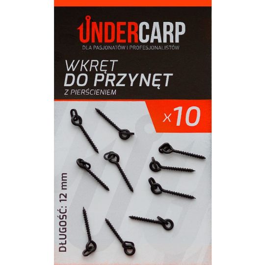 Wkręt do przynęt z pierścieniem 12 mm Wkręt do przynęt z pierścieniem 12 mm