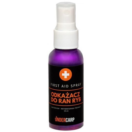 ODKAŻACZ UNDERCARP DO RAN RYB I KARPI 50ml ODKAŻACZ UNDERCARP DO RAN RYB I KARPI 50ml