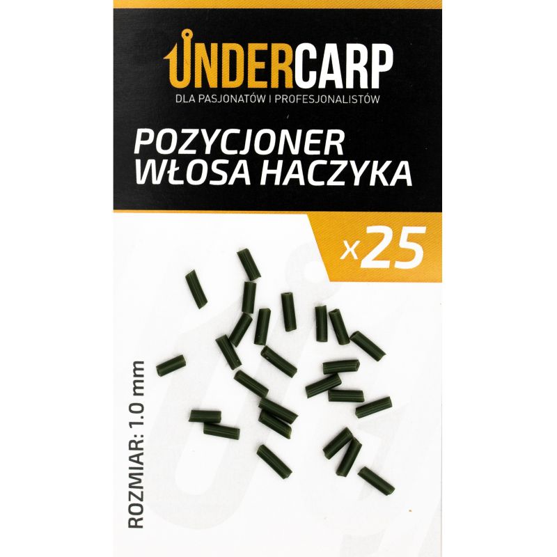 POZYCJONER UNDERCARP WŁOSA HACZYKA ZIELONY 1.0mm POZYCJONER UNDERCARP WŁOSA HACZYKA ZIELONY 1.0mm