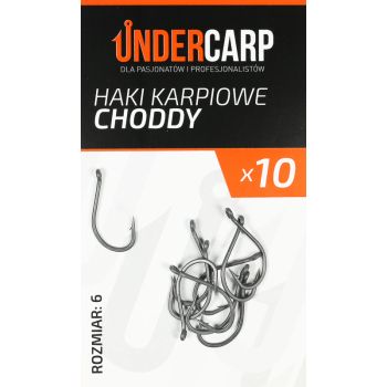 HAKI UNDERCARP CHODDY 6 TEFLONOWE KARPIOWE 