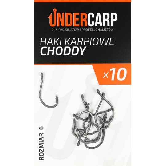 HAKI UNDERCARP CHODDY 6 TEFLONOWE KARPIOWE HAKI UNDERCARP CHODDY 6 TEFLONOWE KARPIOWE