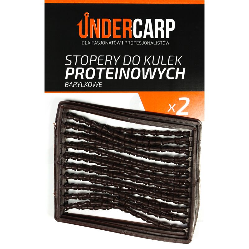 STOPERY UNDERCARP DO KULEK BARYŁKOWE BRĄZOWE STOPERY UNDERCARP DO KULEK BARYŁKOWE BRĄZOWE