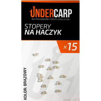 STOPERY UNDERCARP NA HACZYK BRĄZOWE 
