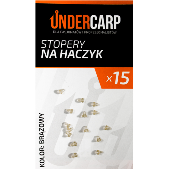 STOPERY UNDERCARP NA HACZYK BRĄZOWE STOPERY UNDERCARP NA HACZYK BRĄZOWE