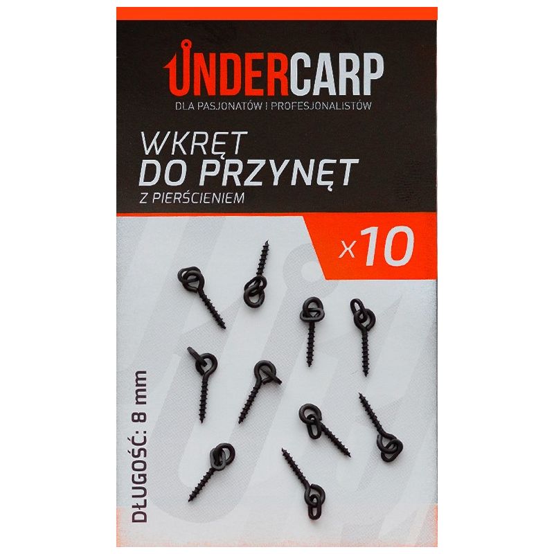 Wkręt do przynęt z pierścieniem 8 mm Wkręt do przynęt z pierścieniem 8 mm