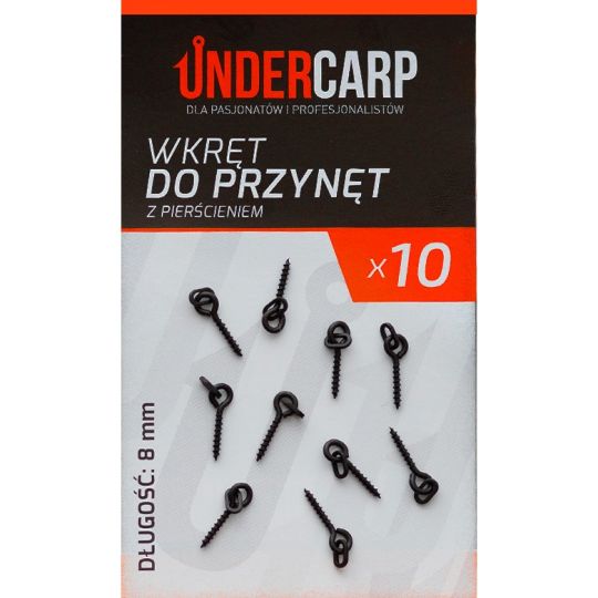 Wkręt do przynęt z pierścieniem 8 mm Wkręt do przynęt z pierścieniem 8 mm