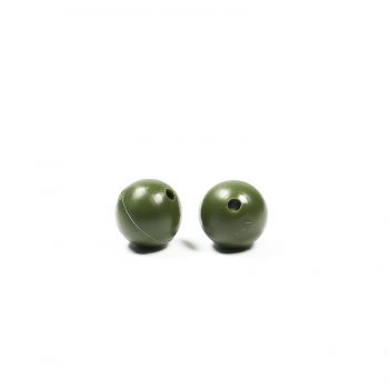 Koralik samoblokujący zielony 6mm