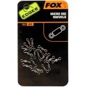 KRĘTLIKI FOX EDGES MICRO RIG SWIVEL 20szt