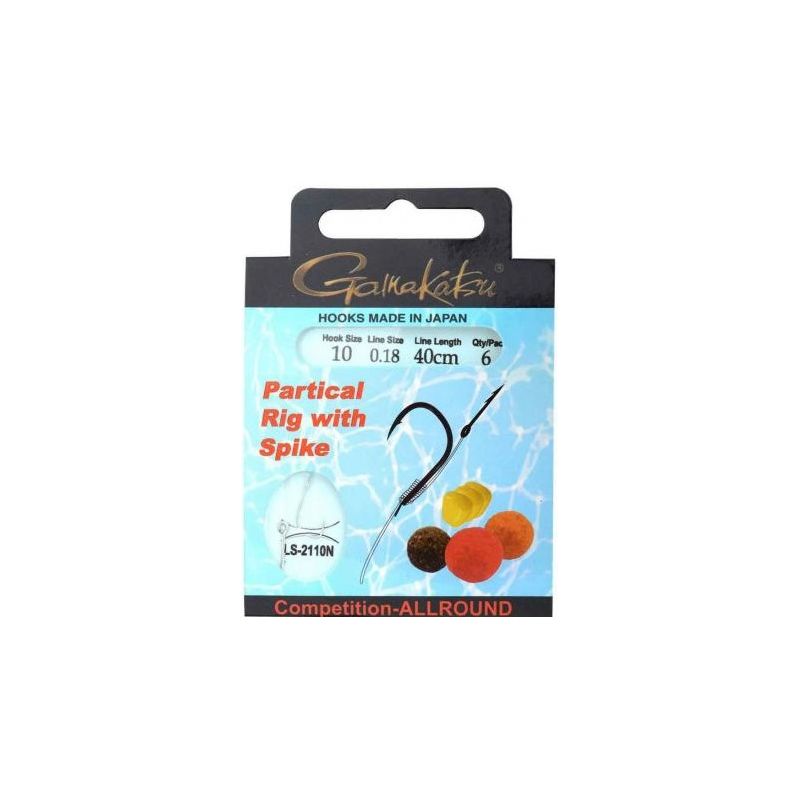 HACZYKI GAMAKATSU 10 0.18mm PRZYPON Z IGŁA 7mm HACZYKI GAMAKATSU 10 0.18mm PRZYPON Z IGŁA 7mm