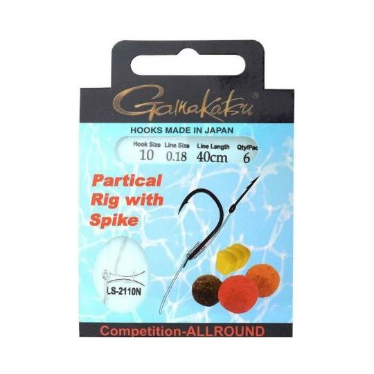 HACZYKI GAMAKATSU 10 0.18mm PRZYPON Z IGŁA 7mm HACZYKI GAMAKATSU 10 0.18mm PRZYPON Z IGŁA 7mm