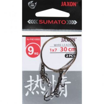 PRZYPON JAXON SUMATO ŻYWCOWY 30cm 9kg KOTWICA 02