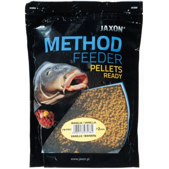 PELLET JAXON METHOD FEEDER READY 2mm 500g WANILIA PELLET JAXON METHOD FEEDER READY 2mm 500g WANILIA