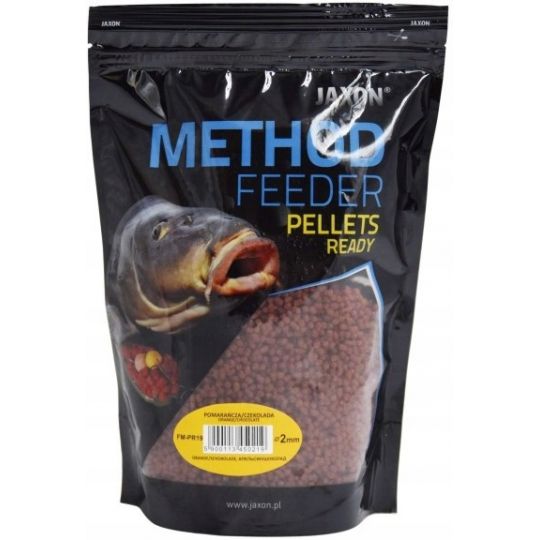 PELLET JAXON FEEDER READY 2mm 500g POMARAŃCZA CZEK PELLET JAXON FEEDER READY 2mm 500g POMARAŃCZA CZEK