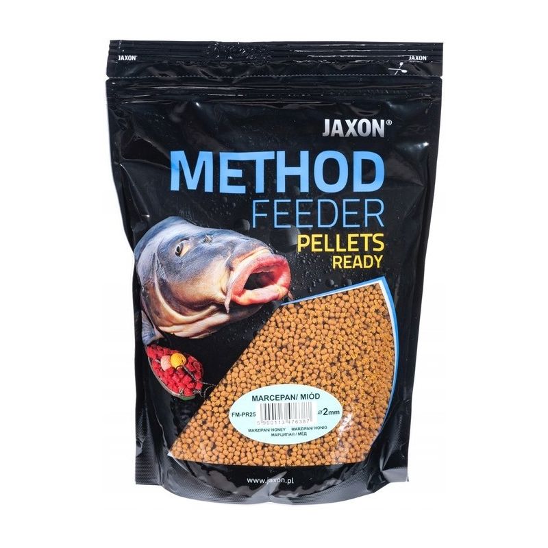 PELLET JAXON FEEDER READY 2mm 500g MARCEPAN MIÓD