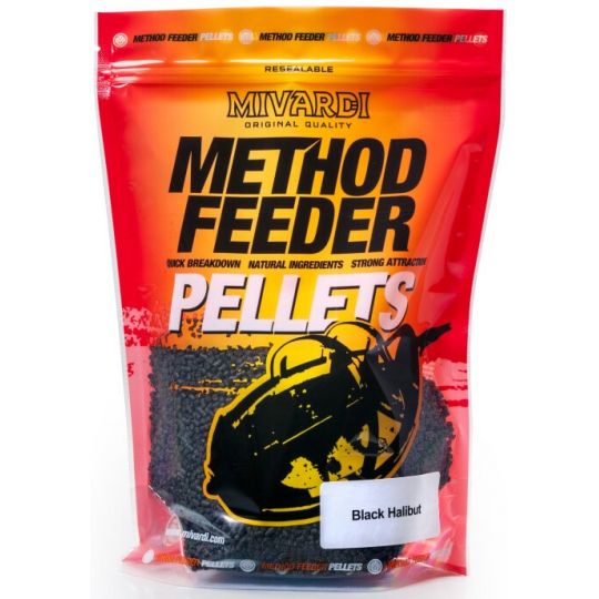 PELLET MIVARDI METHOD FEEDER 750g CZARNY HALIBUT PELLET MIVARDI METHOD FEEDER 750g CZARNY HALIBUT