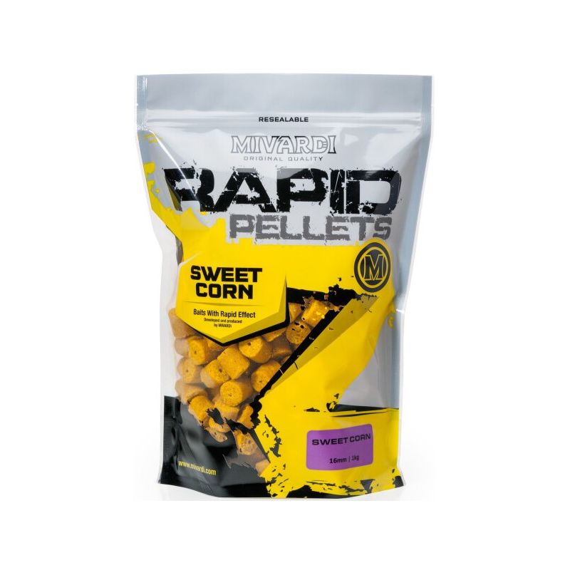 PELLET MIVARDI RAPID 1kg 20mm SWEET CORN KUKURYDZA PELLET MIVARDI RAPID 1kg 20mm SWEET CORN KUKURYDZA