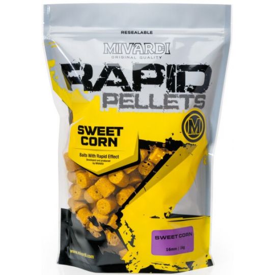 PELLET MIVARDI RAPID 1kg 20mm SWEET CORN KUKURYDZA PELLET MIVARDI RAPID 1kg 20mm SWEET CORN KUKURYDZA