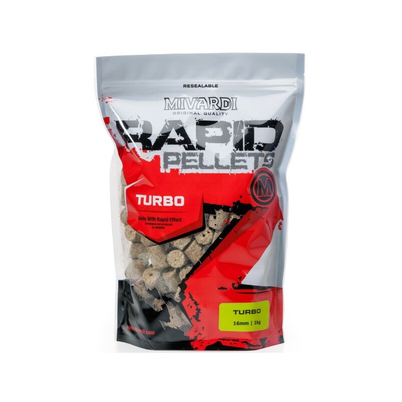 PELLET MIVARDI RAPID 1kg 12mm TURBO PELLETS PELLET MIVARDI RAPID 1kg 12mm TURBO PELLETS