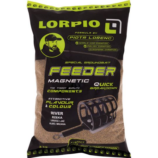 ZANĘTA LORPIO MAGNETIC FEEDER RIVER 2kg ZANĘTA LORPIO MAGNETIC FEEDER RIVER 2kg