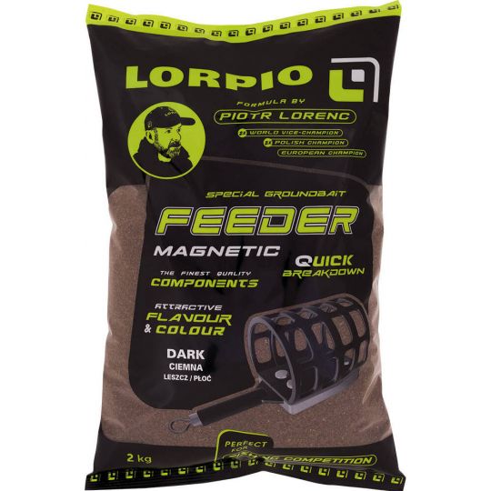 ZANĘTA LORPIO MAGNETIC FEEDER DARK 2kg ZANĘTA LORPIO MAGNETIC FEEDER DARK 2kg