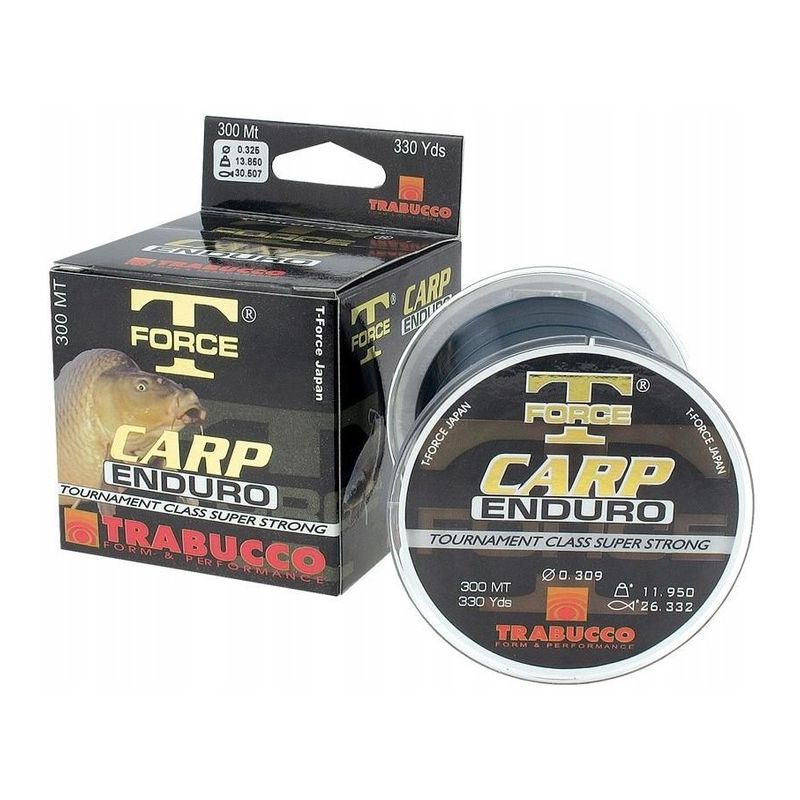ŻYŁKA TRABUCCO T-FORCE CARPENDURO 0,30mm 600m ŻYŁKA TRABUCCO T-FORCE CARPENDURO 0,30mm 600m