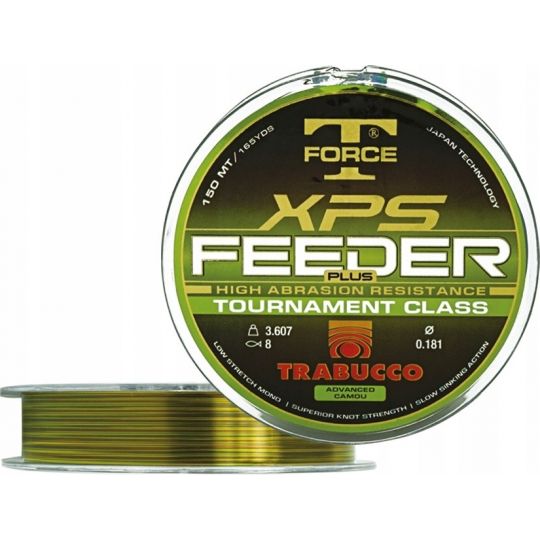 ŻYŁKA TRABUCCO T-FORCE XPS FEEDER PLUS 0,20mm 150m ŻYŁKA TRABUCCO T-FORCE XPS FEEDER PLUS 0,20mm 150m