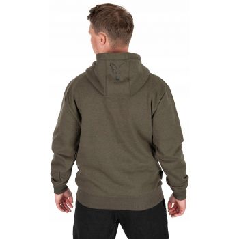 BLUZA FOX COLLECTION HOODY GREEN BLACK M