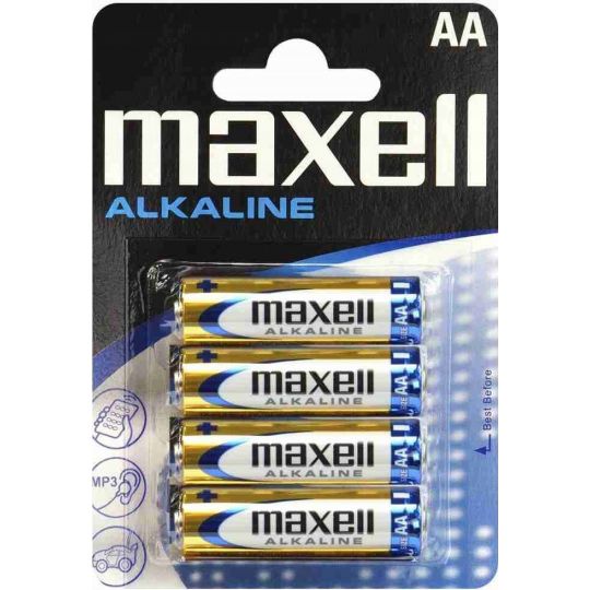 BATERIA ALKALICZNA MAXELL LR6 AA 1.5V 4szt BATERIA ALKALICZNA MAXELL LR6 AA 1.5V 4szt