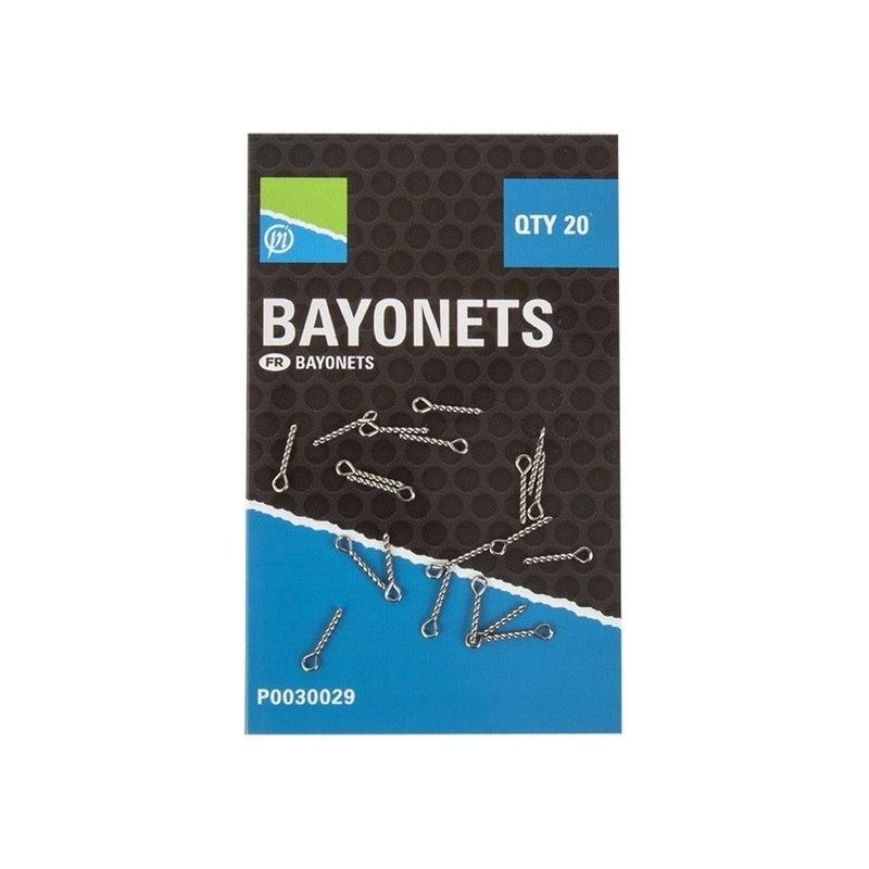WKRĘTY PRESTON BAYONETS DO PRZYNĘT IGŁY 7mm 20szt WKRĘTY PRESTON BAYONETS DO PRZYNĘT IGŁY 7mm 20szt
