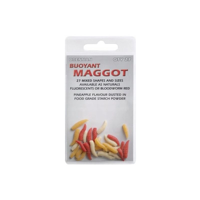 SZTUCZNE ROBAKI DRENNAN BUOYANT MAGGOT NATURALNY SZTUCZNE ROBAKI DRENNAN BUOYANT MAGGOT NATURALNY