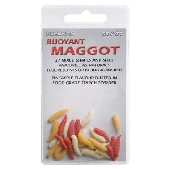 SZTUCZNE ROBAKI DRENNAN BUOYANT MAGGOT NATURALNY SZTUCZNE ROBAKI DRENNAN BUOYANT MAGGOT NATURALNY