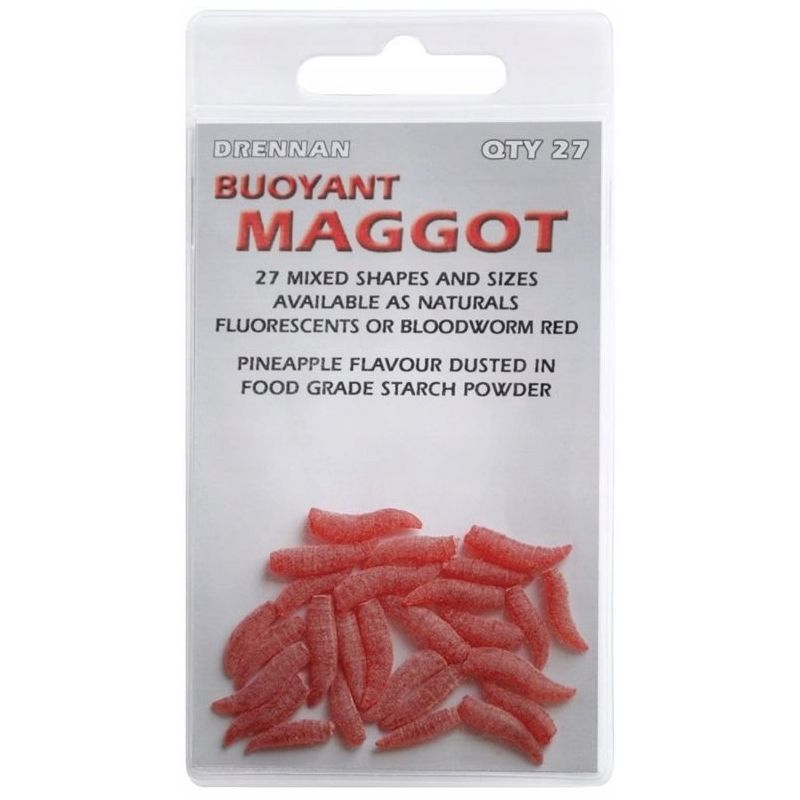 SZTUCZNE ROBAKI DRENNAN BUOYANT MAGGOT CZERWONE SZTUCZNE ROBAKI DRENNAN BUOYANT MAGGOT CZERWONE