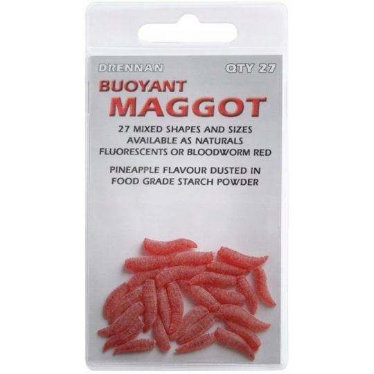 SZTUCZNE ROBAKI DRENNAN BUOYANT MAGGOT CZERWONE SZTUCZNE ROBAKI DRENNAN BUOYANT MAGGOT CZERWONE